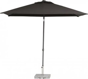 4 Seasons outdoor | Push up 200x250 antraciet  Parasol     weerbestendig