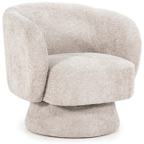 By-Boo Balou Draaibare Fauteuil Taupe Boucle