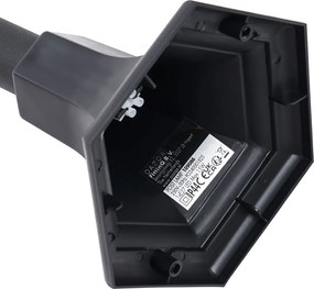 Klassieke buitenpaal zwart 122cm IP44 - New Haven Hammered