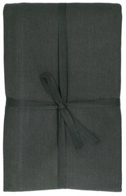 Tafelkleed, GOTS bio-katoen, donkergroen, 145 x 300 cm