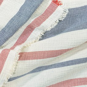 Gestreepte plaid in tetra, Biscarosse