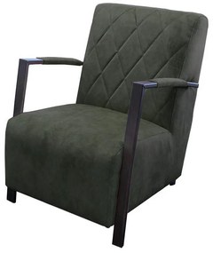 Fauteuil - Isabella - velours Adore Hunter groen 156