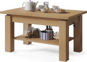 ASTORIA eiken Oasis, opklapbare salontafel