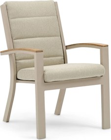 Tuinstoel Aluminium Zand/Beige Osmen Midura