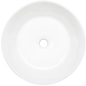 Kerra KR919 waskom rond glans wit 40x40x14cm