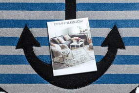 Tapijt PETIT MARINE ANKER ZEE blauw
