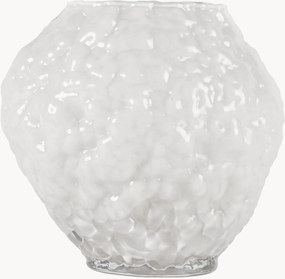 Mondgeblazen glazen vaas Corallo, H 18 cm