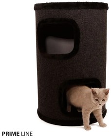 PL - Cat Barrel - Black - 70cm