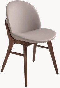 Houten/kunstleren gestoffeerde stoelen Pelayo, 2-delig