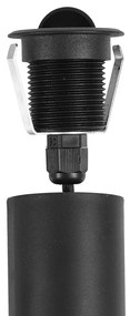 Buitenlamp Set van 5 Moderne grondspots zwart incl. LED IP67 - Linsey Modern Buitenverlichting