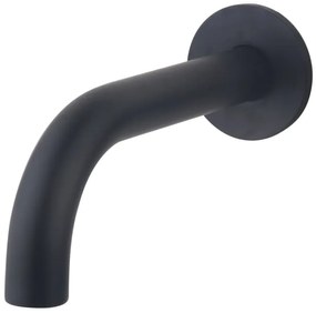 Mueller mat zwarte inbouw uitloop 20cm