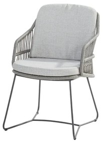 4 Seasons Outdoor Ancora dining chair antraciet Silver Grey SALE  Tuinstoel    antraciet weerbestendig