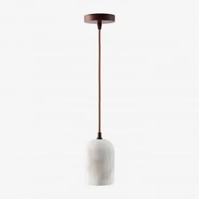 Rauma Hanglamp Van Albast En Hout Alabaster - Sklum