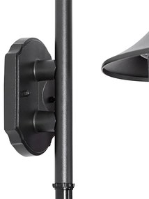 Buiten wandlamp zwart IP44 incl. bewegingsmelder - Daphne