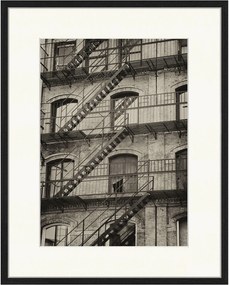 Ingelijste digitale print Old Building
