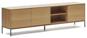 Kave Home Vedrana Design Tv-meubel Hoog Eiken - 195x40x55cm.