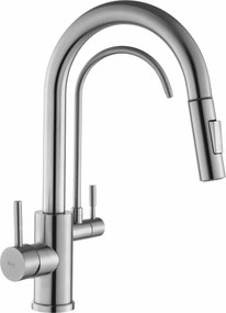 Keukenkraan Rea Eco Fresh BRUSH NICKEL