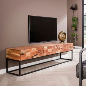 Tv-meubel Acaciahout 180 Cm - 180x40x46cm.