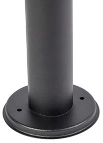 Smart buitenlamp zwart 50 cm IP44 incl. Wifi ST64 - Gleam