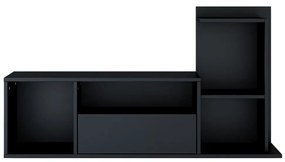Homemania Tv-meubel Sumatra 120x30x30/65 cm zwart