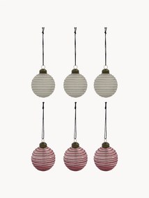 Kerstballen Lolli, set van 6