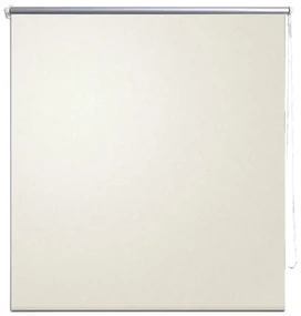 vidaXL Rolgordijn verduisterend 100 x 230 cm crême
