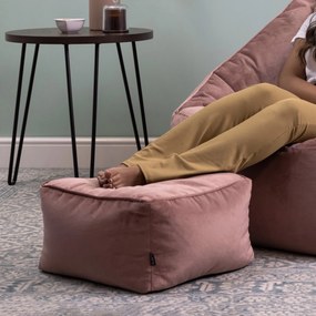 Amara Poef Velvet - Roze