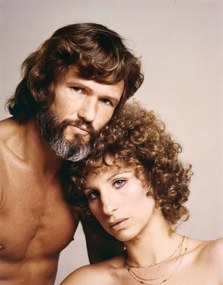 Kunstfotografie Kris Kristofferson And Barbra Streisand, (30 x 40 cm)