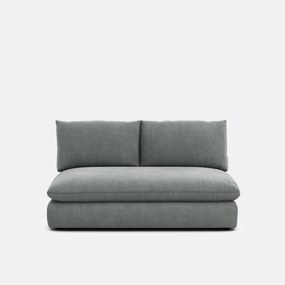 2-zits bankelement voor modulaire sofa, in gestructureerde stof, Malo