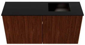 Mondiaz Joya 80cm toiletmeubel ruby met wastafel faye rechts zonder kraangat urban