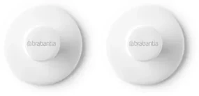 Brabantia ReNew Handoekhaken - set van 2 - wit 280344