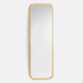 Rechthoekige spiegel in rotan 51x160 cm, Nogu