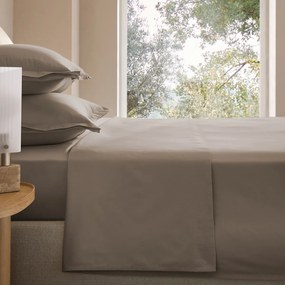 Plat laken in katoensatijn, Galor