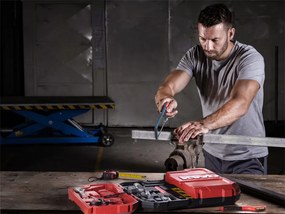 KWB Gereedschapskoffer 70-delig in E-case