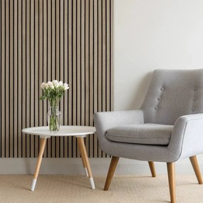 AkuPanel 300 cm Naturel Eiken   - Akoestische panelen