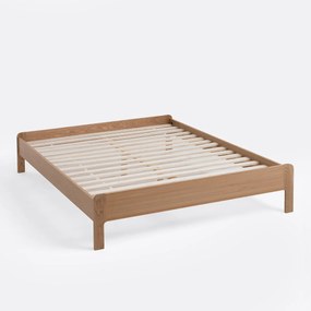 Eiken bed met boxspring, TALET