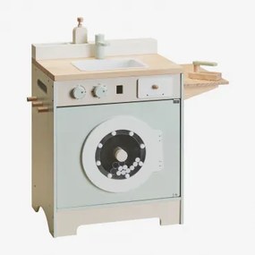 Glenn Kids Houten Wasmachine Houtbruin - Sklum