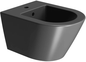 Ben Stelvio Wandbidet compact 36x50x28 cm Mat Zwart