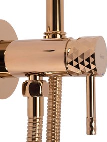 Inbouw Bidetmengkraan Rea Lungo Loop Diamond Copper