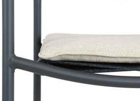 Tuinset 8 personen 300 cm Aluminium/rope Grijs Coco Penya/Weave