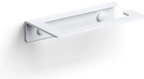 Clou Fold toiletrolhouder zonder klep mat wit CL/09.04030.20