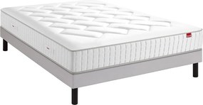 Ensemble matras met veren l'Authentique + beddenbodem