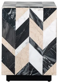 Bijzettafel Marmer - 40 X 40cm.