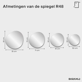 Iriserende spiegel – Pure Collection R48