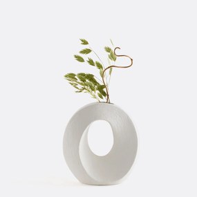 Decoratieve vaas in keramiek H16 cm, Jolia