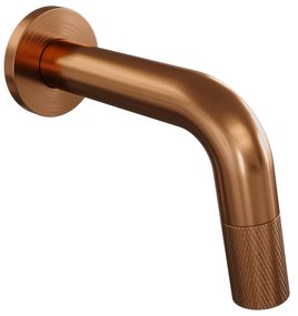 Brauer Copper Carving inkortbare inbouw fonteinkraan koper geborsteld PVD