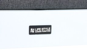 Tuinstoel Aluminium Wit Lifestyle Garden Furniture Luca
