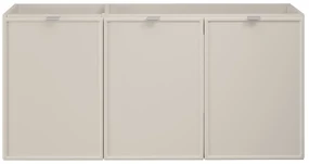 Comad Bella Cashmere onderkast met 3 deuren 120x45cm taupe