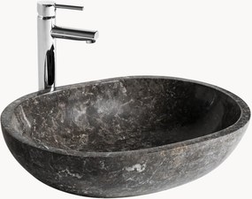 Handgemaakte wastafel Cares van marmer