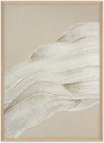 Handgeschilderd ingelijst canvas Art Shape II